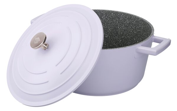 Hrnec MasterClass 24 cm 4 l indukční nepřilnavý levandulový MCMCRD24LAV