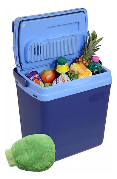Chladící box s displejem 48W/230/12V 25 l modrá