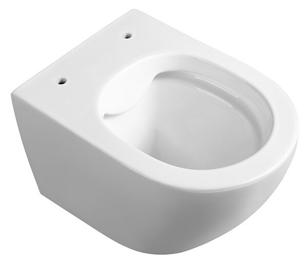 BPS-koupelny Závěsná WC mísa se SoftClose sedátkem HYD-4708, bílá