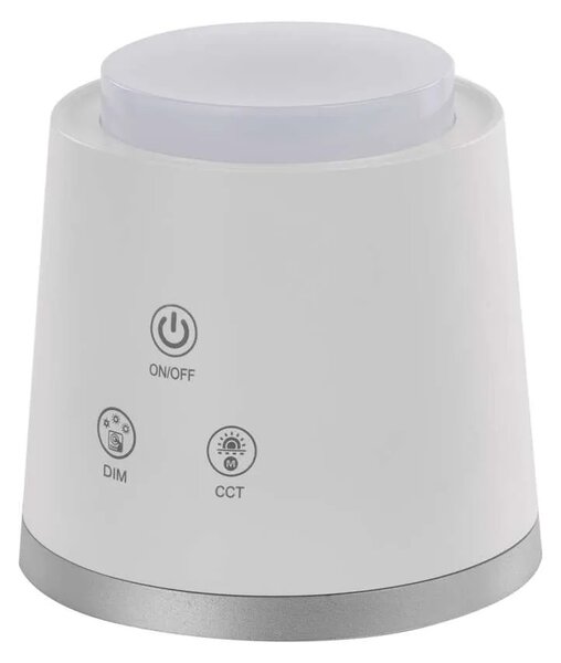EMOS LED stolní lampa ABBIE, nabíjecí, bílá 1538200300