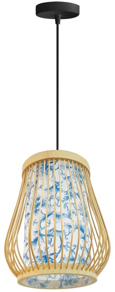 Toolight Toolight, závěsné svítidlo 1xE27 APP1577-5C, přírodní hnědá, OSW-03617