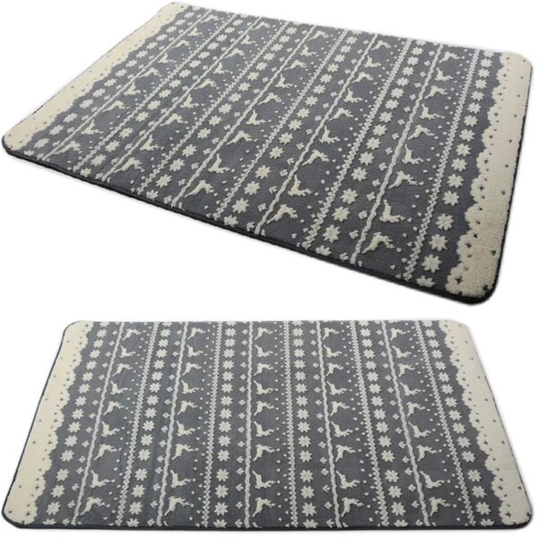 Tutumi Plyšový koberec Clover Bergen Grey Rozměr (cm): 140 x 200