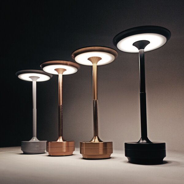 Toolight Toolight, bezdrátová USB dotyková noční lampa APP1371-T, černá matná, OSW-08635