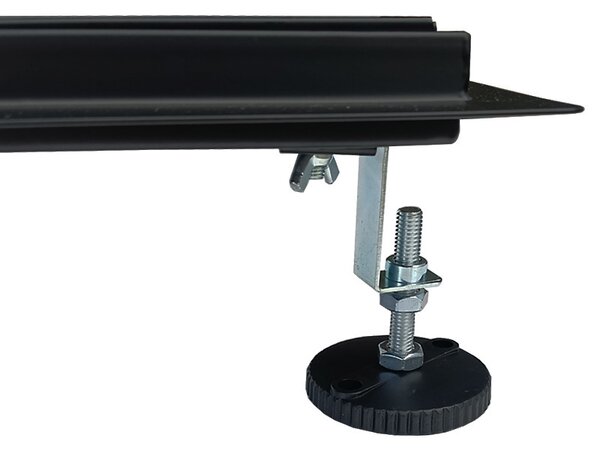 BPS-koupelny Sprchový odtokový žlab DL01 WAVE G5 HYD-2671 50 cm, černý