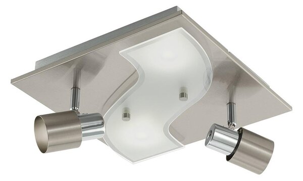 Eglo 96398 - LED Bodové svítidlo DIRUS 2xGU10/3,3W+2xLED/3,3W