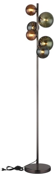 Globo 56142-6S - LED Stojací lampa RIHA 6xG9/3,5W/230V