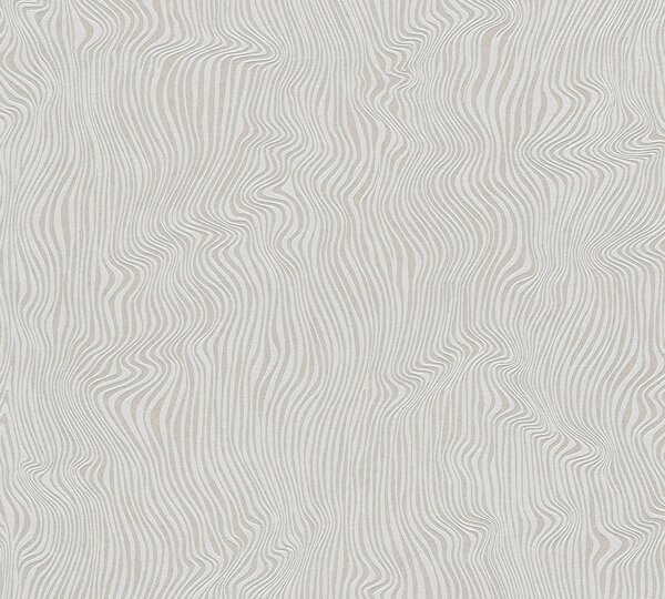 A.S. Création | Vliesová tapeta na zeď Attractive 37761-3 | 0,53 x 10,05 m | šedá