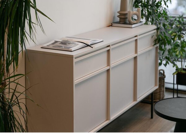 Komoda Evane E9 (béžová). Akce -10%