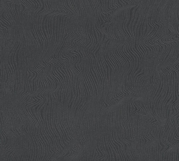 A.S. Création | Vliesová tapeta na zeď Attractive 37761-4 | 0,53 x 10,05 m | černá, šedá