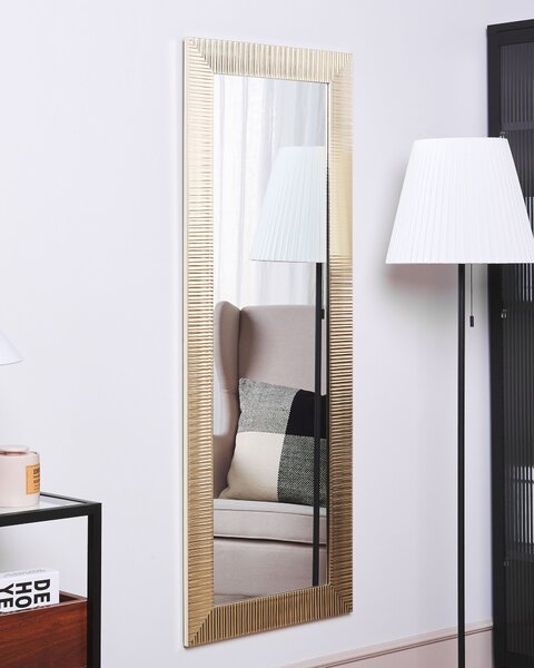 Zrcadlo ANTIBES 50 cm 130 cm Zlatá