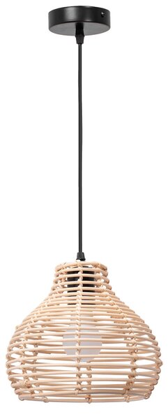Toolight Toolight, BOHO závěsné stropní svítidlo 1xE27, APP984-1CP, hnědá-černá, OSW-05193