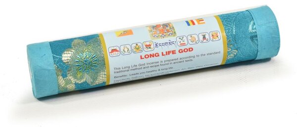 Bhútánské vonné tyčinky "Long Life God", 20x4cm