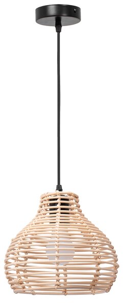 Toolight Toolight, BOHO závěsné stropní svítidlo 1xE27, APP984-1CP, hnědá-černá, OSW-05193