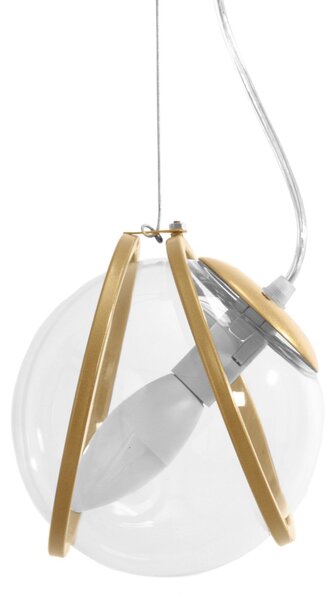 Toolight Závěsná lampa APP1091-3CP Zlatá