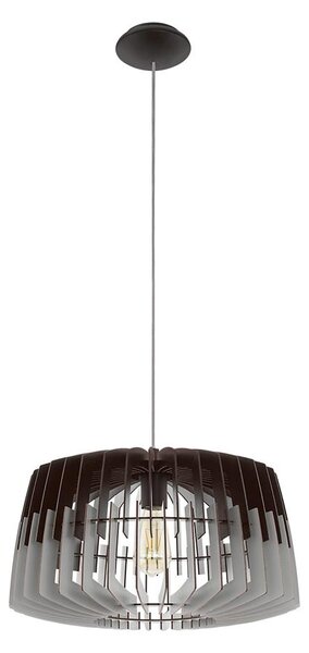 Eglo 96956 - Lustr na lanku ARTANA 1xE27/60W/230V šedá/černá 480mm