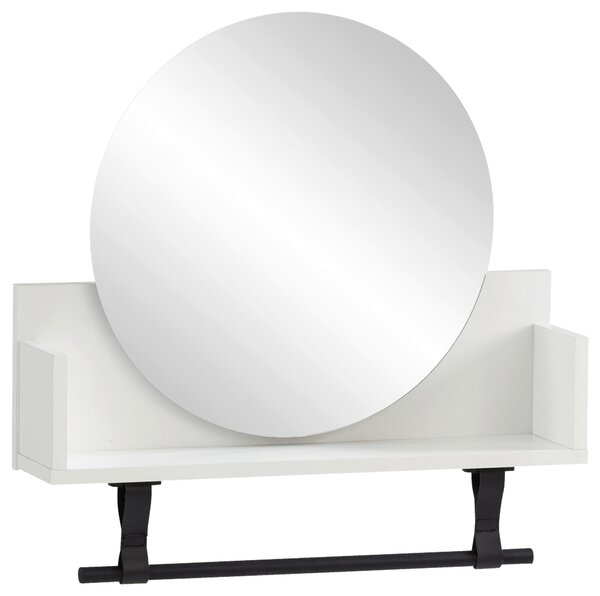 NÁSTĚNNÝ REGÁL, bílá, 59,8/315/135 cm MID.YOU - Online Only regály & police, Online Only
