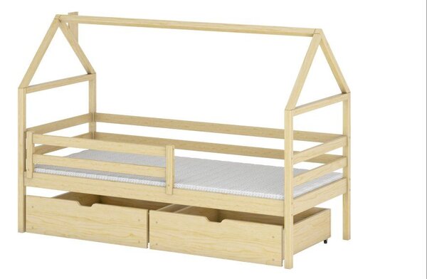 Legno Dětská postel ve tvaru domku Arnie borovice Rozměr (cm): 80x160