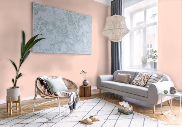 A.S. Création | Vliesová tapeta na zeď Attractive 3782-55 | 0,53 x 10,05 m | oranžová, růžová