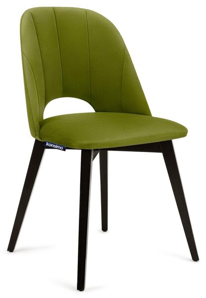 Konsimo Sp. z o.o. Sp. k. Jídelní židle BOVIO 86x48 cm světle zelená/buk KO0081