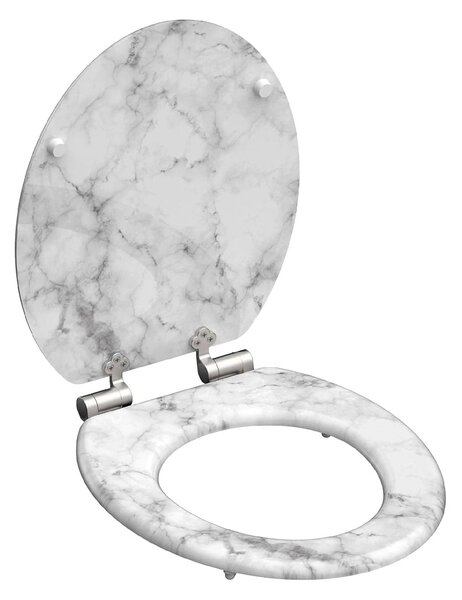 Eisl Sanitär WC prkénko MDF Soft Close Marmor Stone 80194