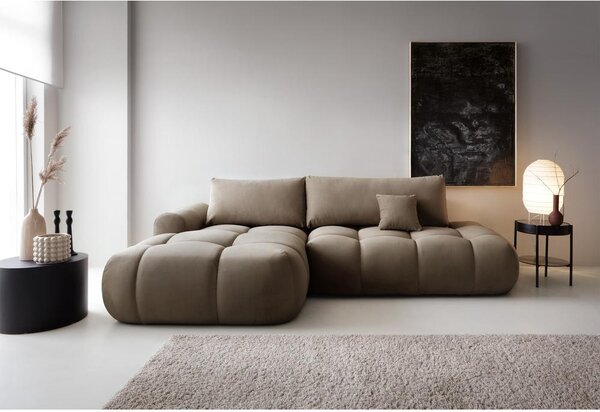 Rohová sedací souprava Ombre (L) (salvador 03 + černá)