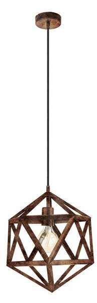 Eglo 49797 - Závěsné svítidlo EMBLETON 1xE27/60W/230V