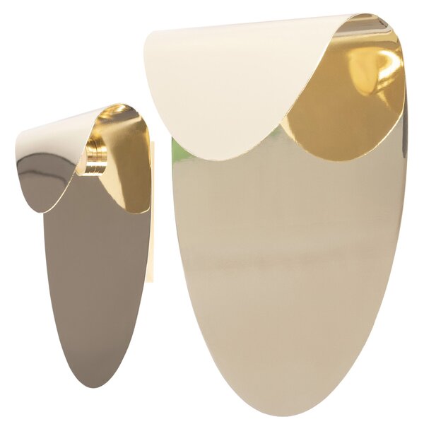 Toolight Toolight, LED nástěnné svítidlo 3W, 4000K, APP1430-W, zlatá lesklá, OSW-07987