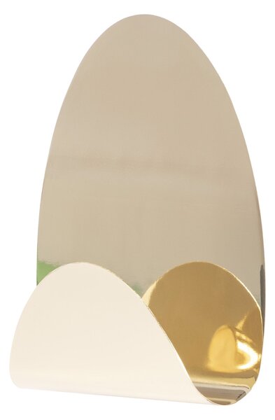 Toolight Toolight, LED nástěnné svítidlo 3W, 4000K, APP1430-W, zlatá lesklá, OSW-07987