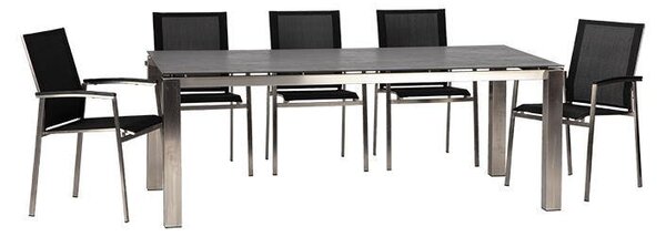 ZAHRADNÍ SOUPRAVA kov, plast, keramika Acamp - Online Only zahradní nábytek, Online Only