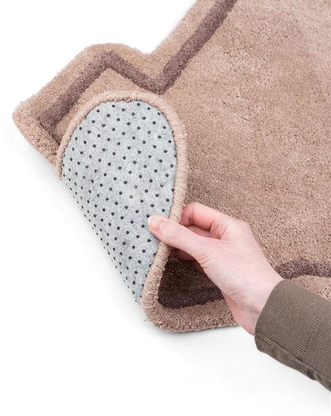 -25 % Dny MOMENTI– Růžový bavlněný koberec ve tvaru krokodýla Done by Deer Croco
