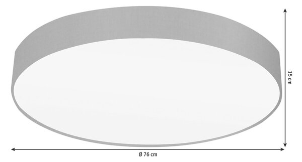 STROPNÍ SVÍTIDLO, 76/15 cm Eglo - Stropní svítidla