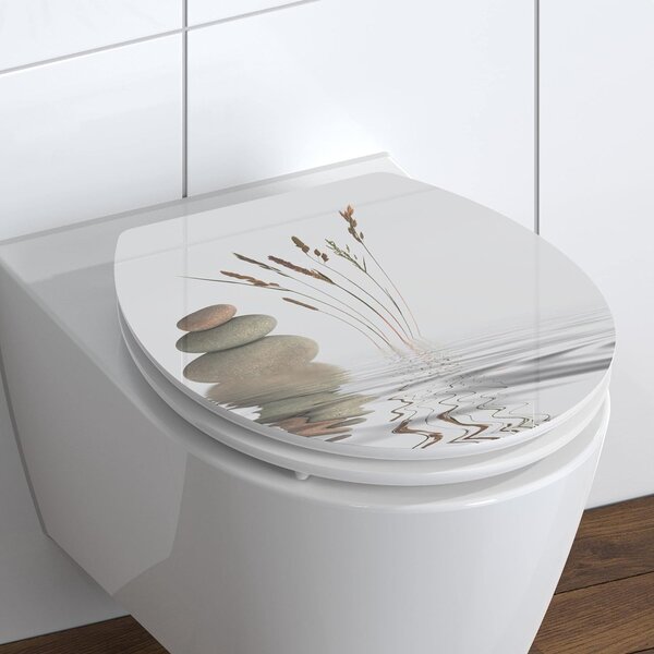 Eisl Sanitär WC prkénko MDF Soft Close Balance High Gloss 80522