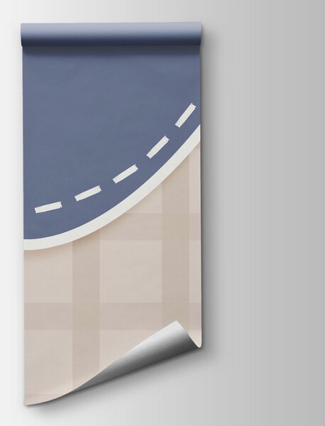 Fototapeta Hnědá a bílá čára, Abstraktní fototapety, Populární fototapety, t00756v1 - Tapeko.co.cz