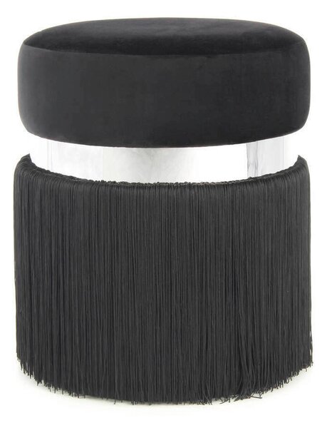 TABURET, kov, plast, textil, 38/45/38 cm MID.YOU - Taburety, Online Only