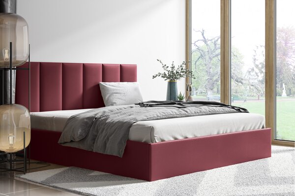 Čalouněná postel Diva 160x200 cm + 6x panel Cayenne 28