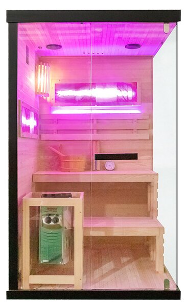 BPS-koupelny Finská sauna Relax HYD-4781 120x120, 2 osoby
