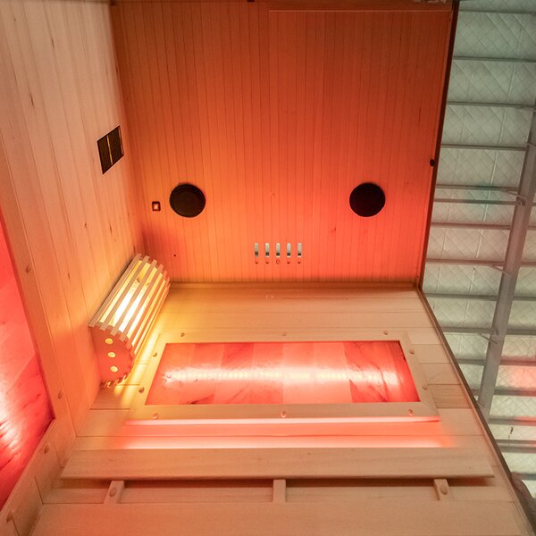 BPS-koupelny Finská sauna Relax HYD-4781 120x120, 2 osoby