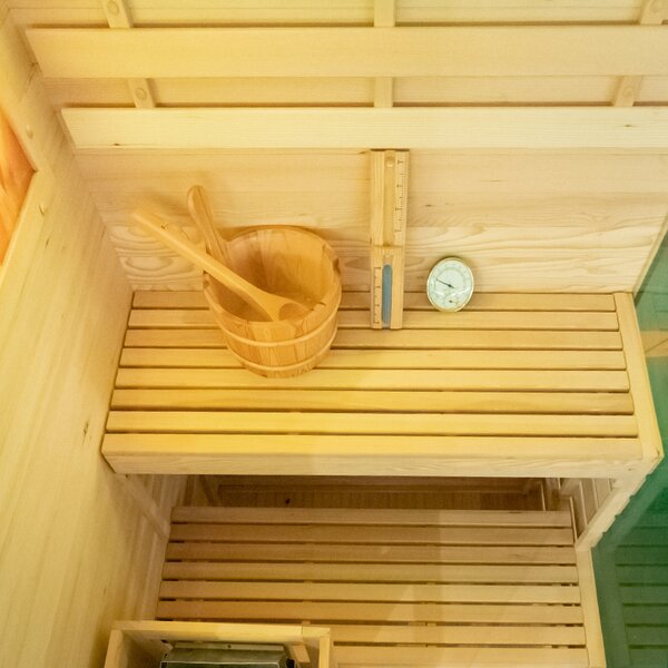 BPS-koupelny Finská sauna Relax HYD-4781 120x120, 2 osoby