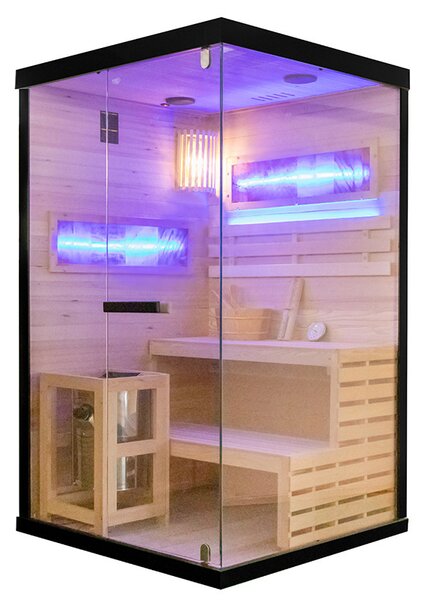 BPS-koupelny Finská sauna Relax HYD-4781 120x120, 2 osoby