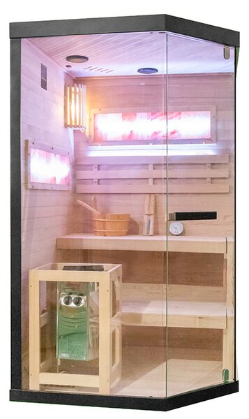 BPS-koupelny Finská sauna Relax HYD-4781 120x120, 2 osoby