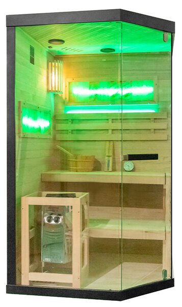 BPS-koupelny Finská sauna Relax HYD-4781 120x120, 2 osoby