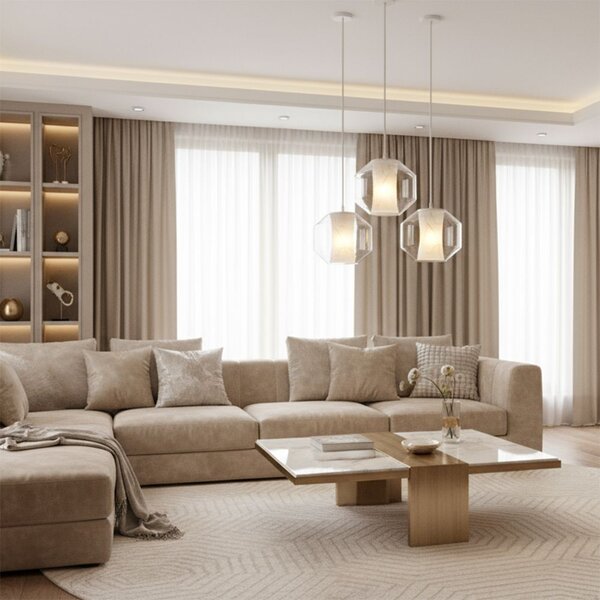 Toolight Závěsné stropní svítidlo APP908-1CP Marble