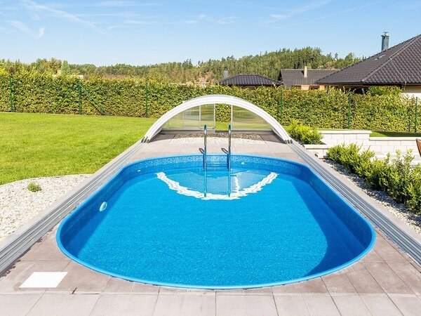 Azuro Ibiza 600 - Antracit - hloubka 1,20 m