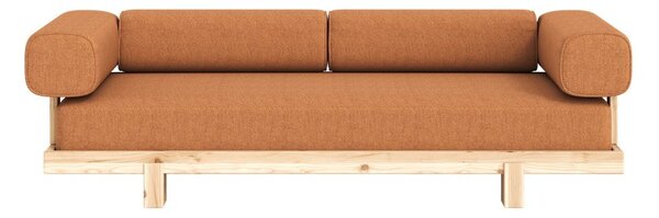 Oranžová pohovka 214 cm Stay – Karup
