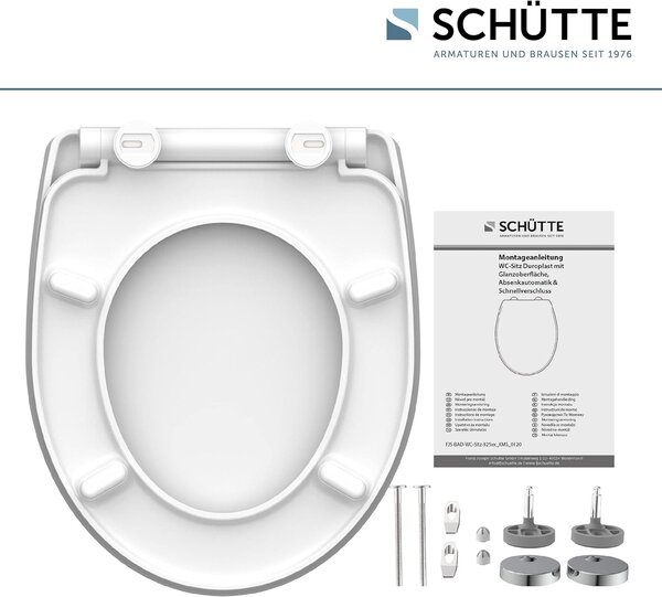 Eisl Sanitär WC prkénko Duroplast Soft Close Relaxing Frog High Gloss 82581
