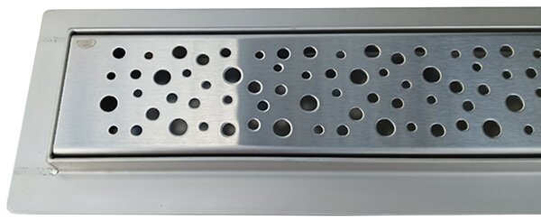 BPS-koupelny Sprchový odtokový žlab DL01 WAVE G5 HYD-2631 50 cm, satén