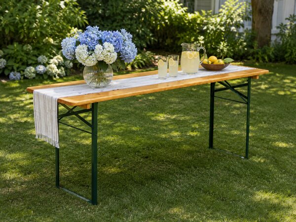 Pivní stůl Premium 200x50cm – masiv borovice