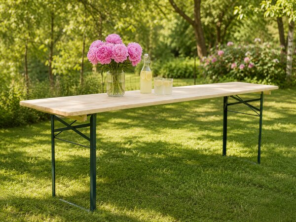 Pivní stůl Standard 220x50cm – masiv borovice