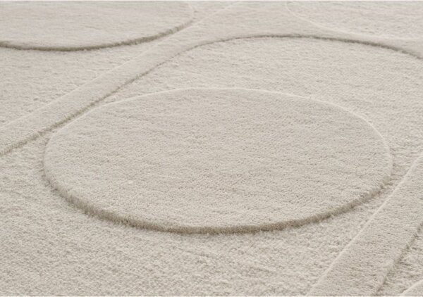 Linie Design Koberec Orb Alliance White,přírodní bílá Rozměr: 140x200 cm