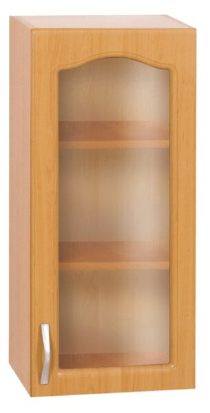 KONDELA Kuchyňská skříňka horní, olše, pravá, LORA MDF NEW KLASIK W40S